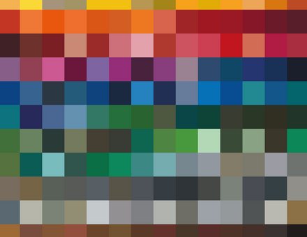 RAL color selection